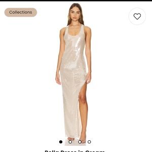 Retrofete champagne dress